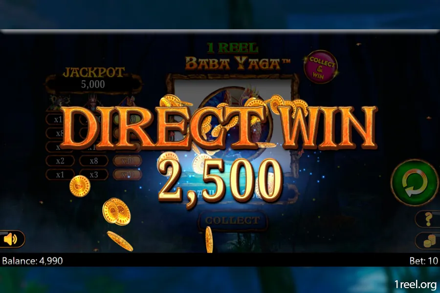 1Reel Baba Yaga gameplay screenshot