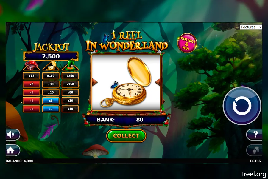 1Reel In Wonderland mobile view