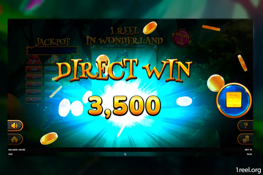 1Reel In Wonderland gameplay screenshot