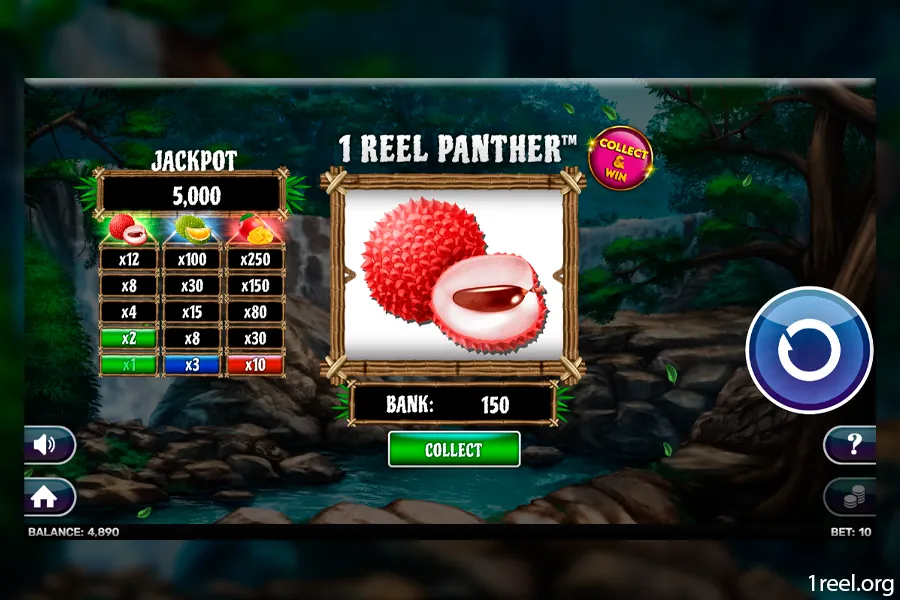1Reel Panther mobile view