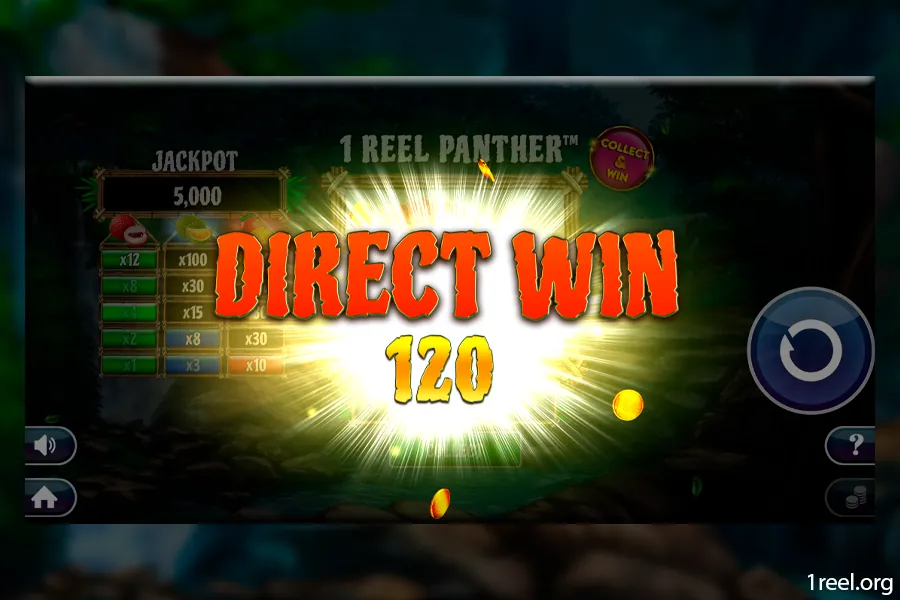 1Reel Panther gameplay screenshot