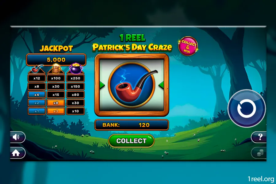 1Reel Patrick's Day Craze mobile view