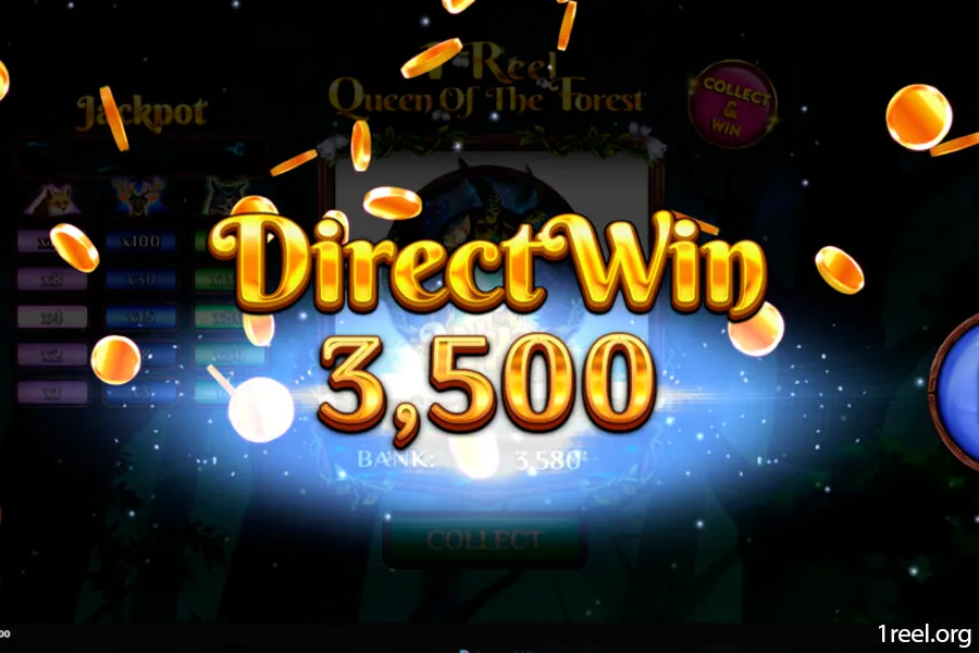 1Reel Queen of the Forest gameplay screenshot