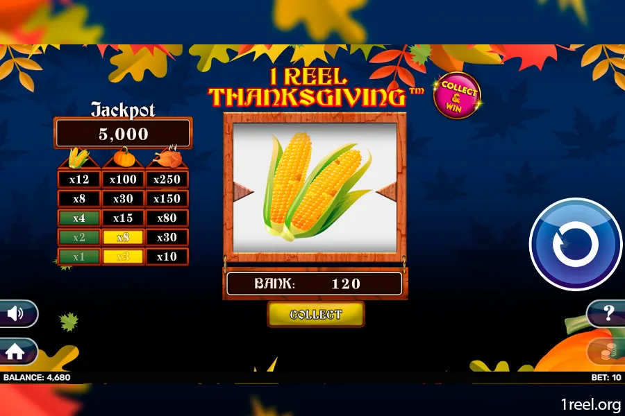 1Reel Thanksgiving mobile view