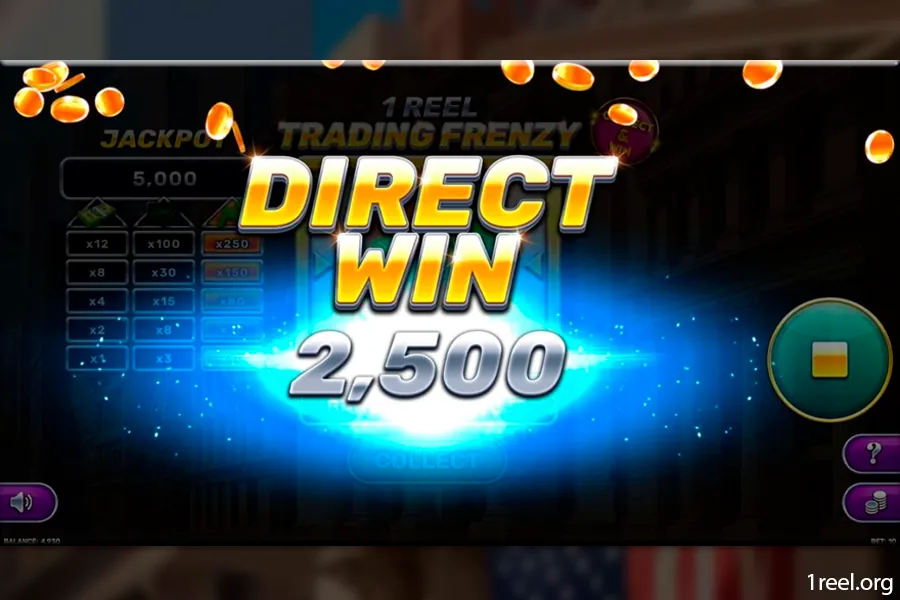 1Reel Trading Frenzy gameplay screenshot