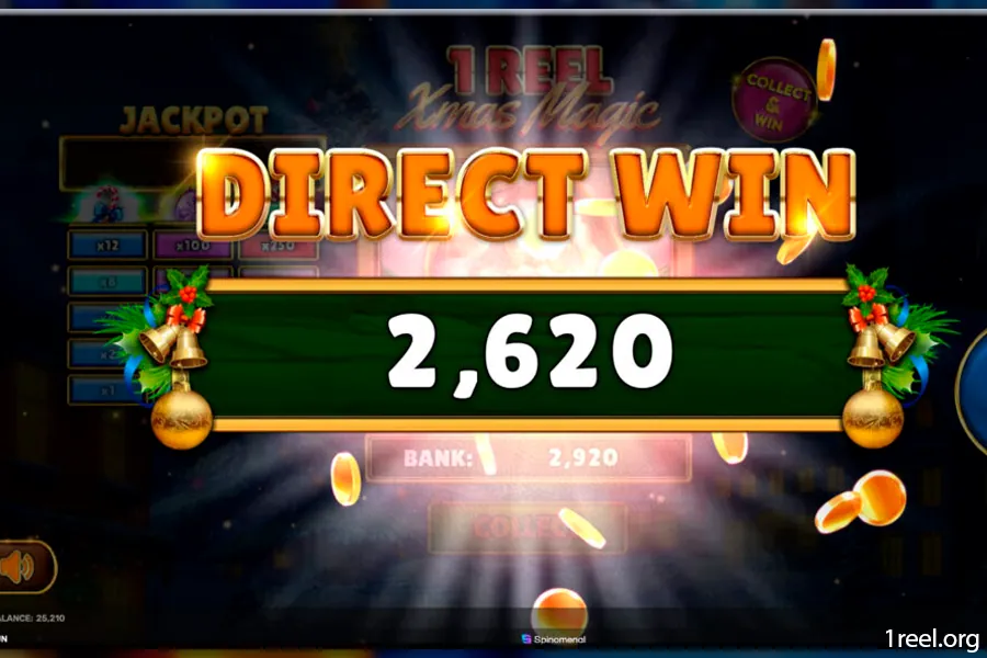 1Reel XMAS Magic gameplay screenshot